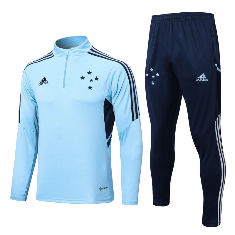 Conjunto de Treino Cruzeiro 2023 Ciano