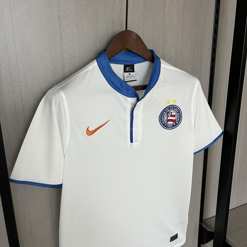 Camisa Bahia Titular 13/14 - Versão Retrô Branca