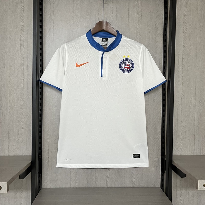 Camisa Bahia Titular 13/14 - Versão Retrô Branca