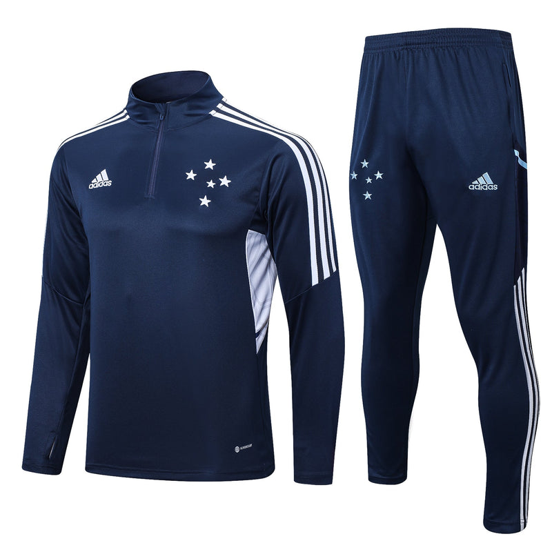 Conjunto de Treino Cruzeiro 2023 Azul