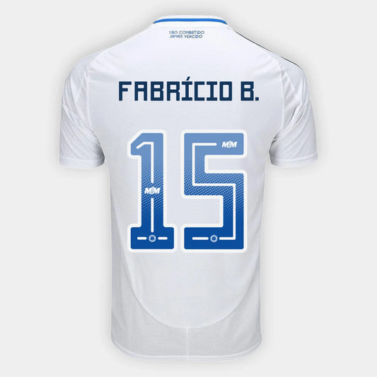 Camisa Cruzeiro Away 25/26 Fabrício B. N° 15