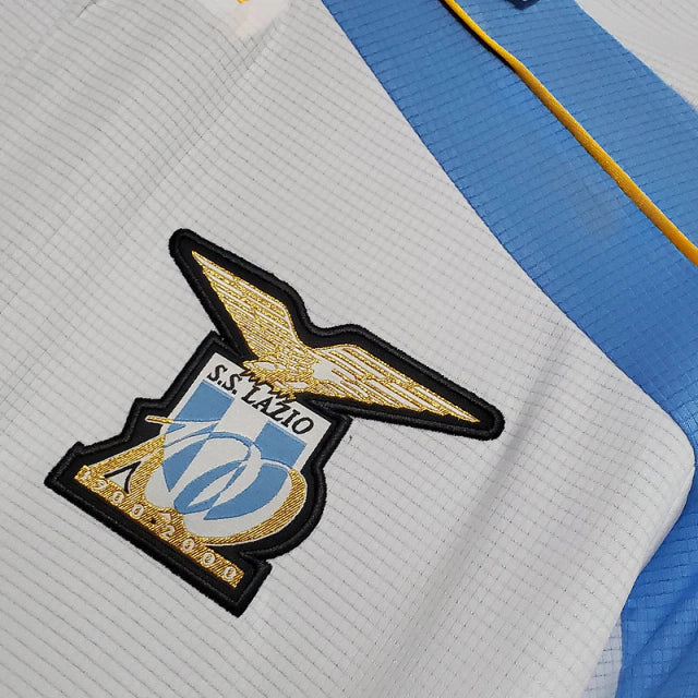 Camisa Lazio Retrô 98/00 Puma Masculino Branca