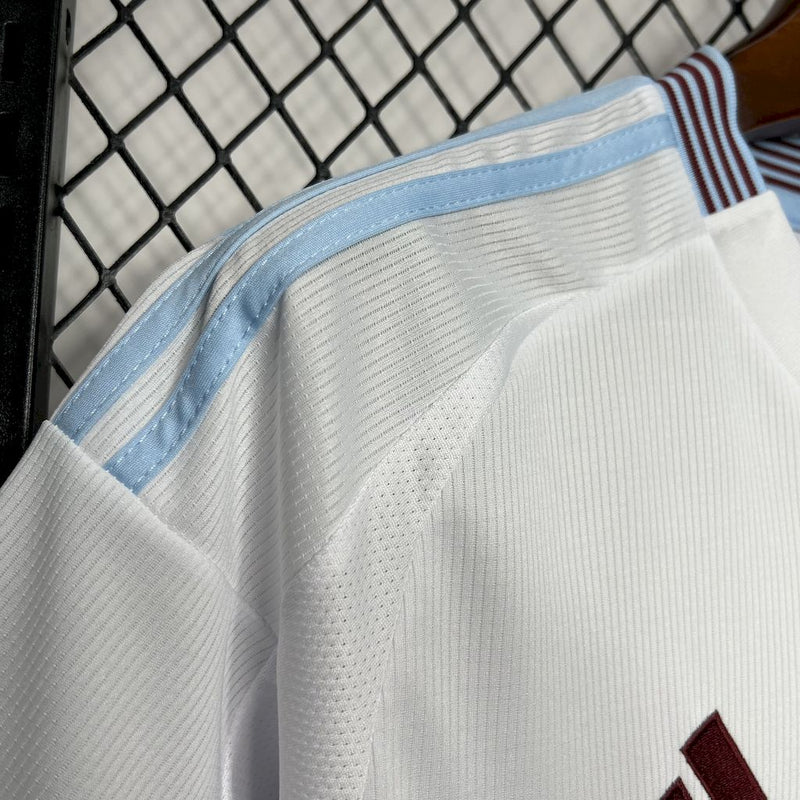 Camisa Aston Villa Home 24/25 - Adidas Torcedor Masculina Lançamento