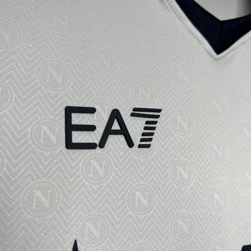 Camisa Napoli Away 24/25 - EA7 Torcedor Masculina Lançamento