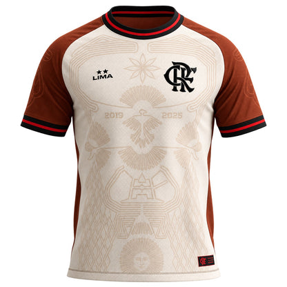 Camisa Flamengo 26/27 Urubu de Lima Bege Jogador