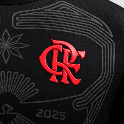 Camisa Flamengo 26/27 Urubu de Lima Manto da Nação Preta Jogador