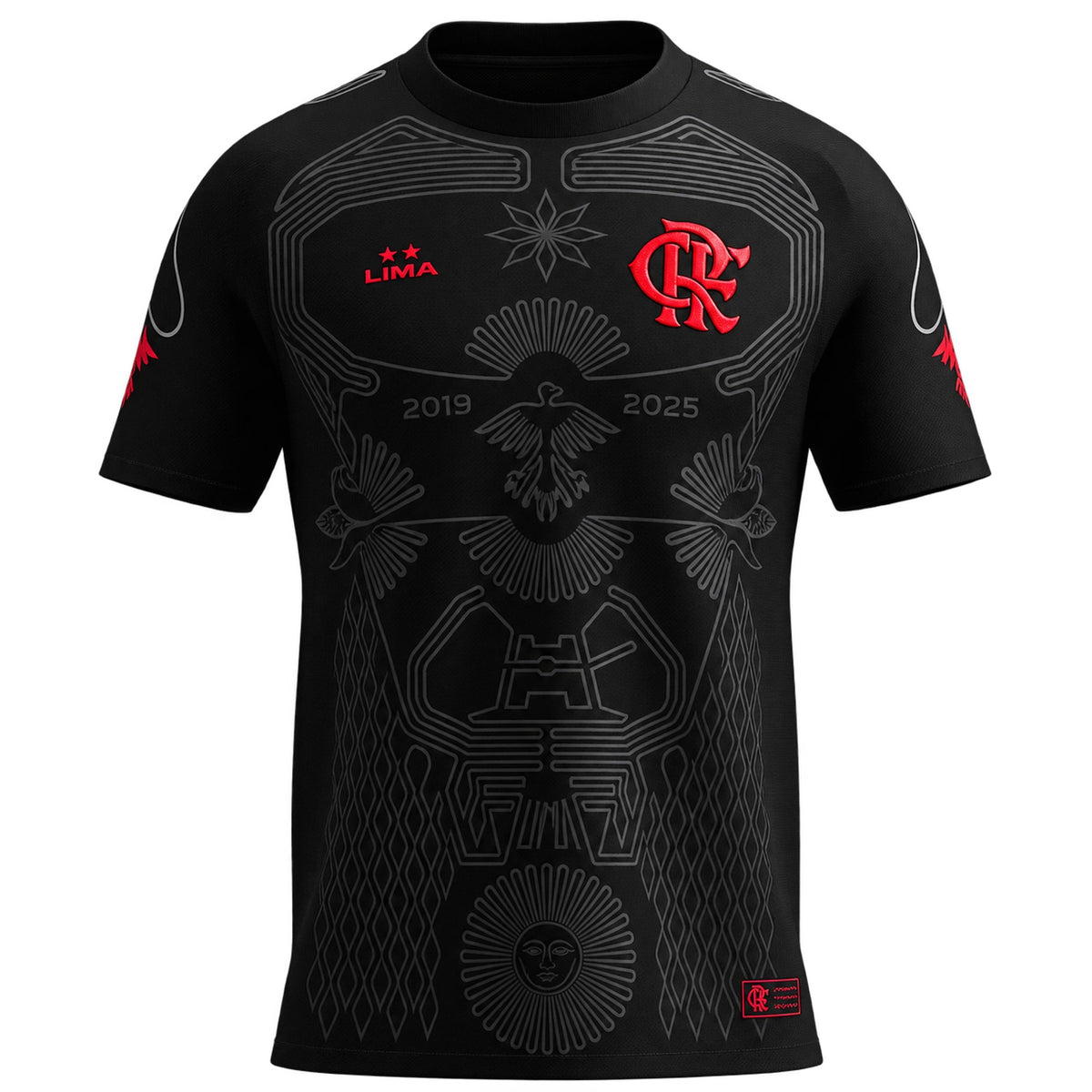 Camisa Flamengo 26/27 Urubu de Lima Manto da Nação Preta Jogador