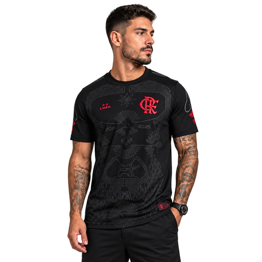 Camisa Flamengo 26/27 Urubu de Lima Manto da Nação Preta Jogador