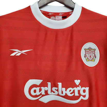 Camisa Liverpool 1998 Vermelha Reebok Retrô