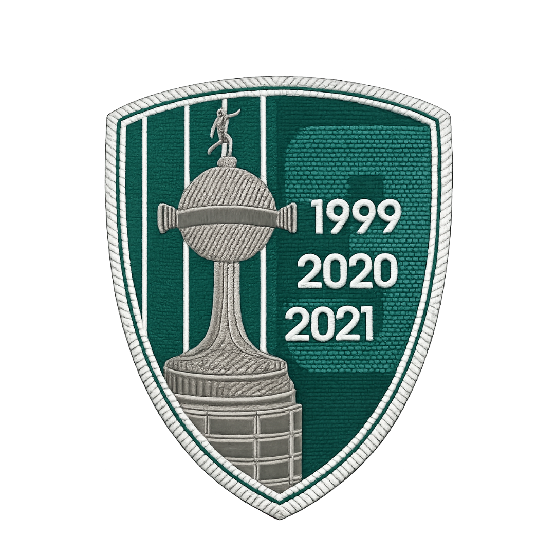Patch Títulos Libertadores Palmeiras