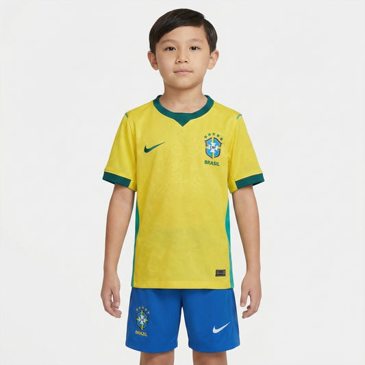 Conjunto Infantil Brasil Home 26/27