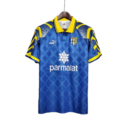 Camisa Parma 1995/97 Azul e Amarelo Retrô