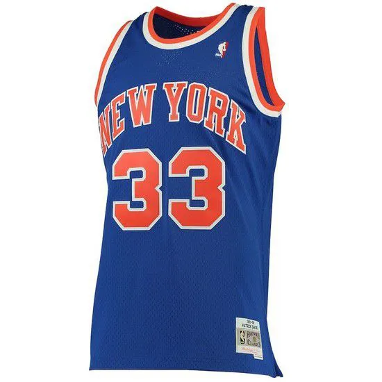 Regata Cl��ssica mitchell E Ness New York knicks Swingman-Azul