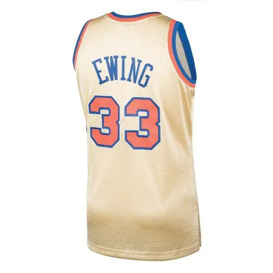 Regata Cl��ssica mitchell E Ness New York knicks Swingman-Dourado