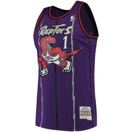 Regata Cl��ssica mitchell E Ness Toronto Raptors Swingman-Roxo