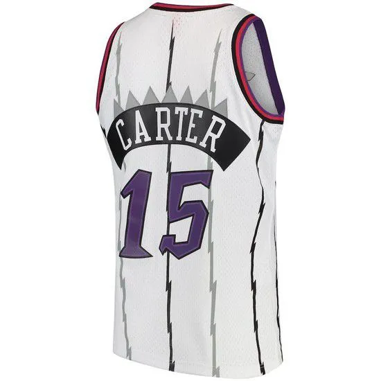 Regata cl��ssica mitchell E Ness Toronto Raptors Swingman- Branco