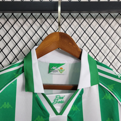 Camisa Real Betis 1995/97 Verde e Branco Retrô