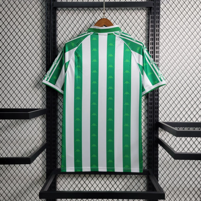 Camisa Retro Real Bétis - 95/97- Verde e Branco - Masculino