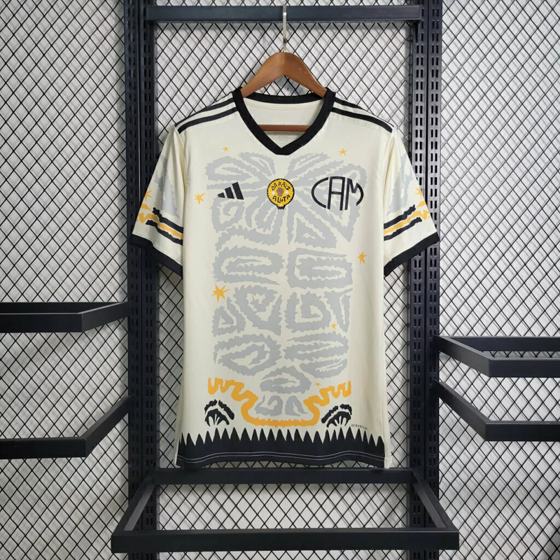 Camisa Atlético Mineiro Consciência Negra - 23/24 - Adidas Torcedor Masculina