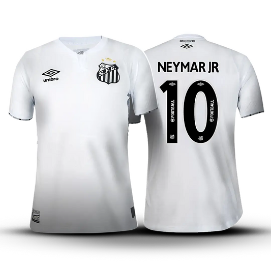 Camisa Santos FC Home 24/25 + #10 Neymar Jr - Umbro Torcedor Masculina