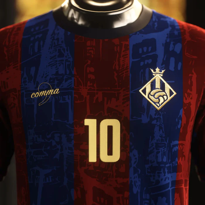 Camisa Barcelona Edition "La Pulga 10" 24/25 - Torcedor Masculina