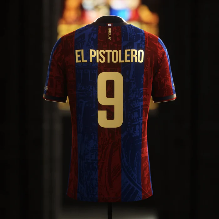 Camisa Barcelona Edition "El Pistoleiro 9" 24/25 - Torcedor Masculina