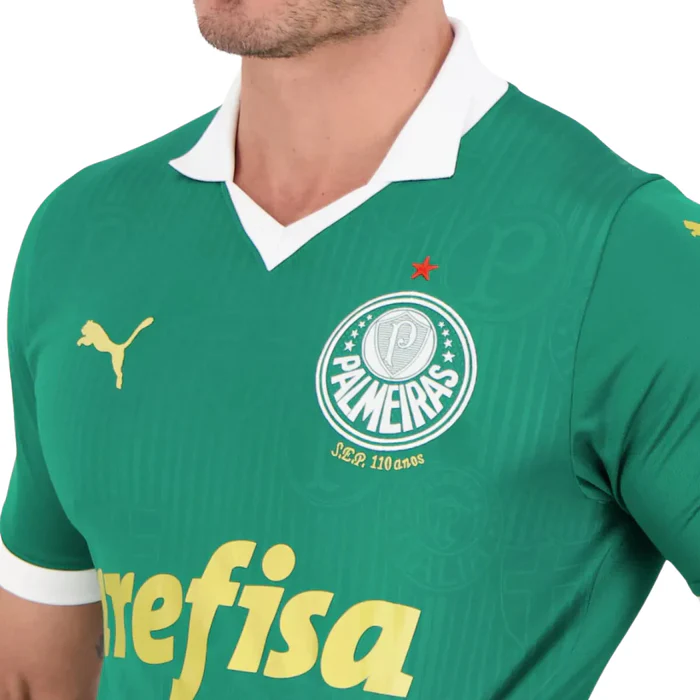 Camisa Palmeiras Titular 24/25 - Puma Torcedor Masculina Lançamento