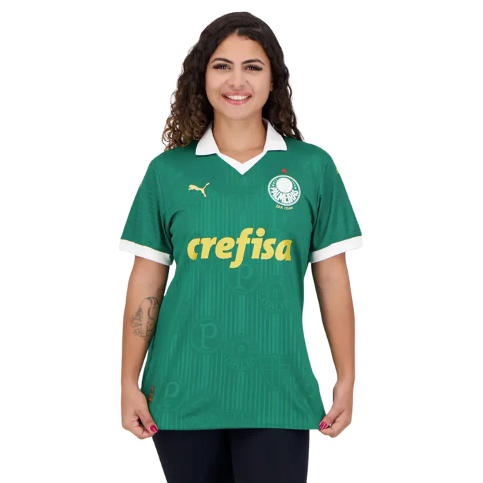 Camisa Palmeiras Titular 24/25 - Puma Torcedor Feminina