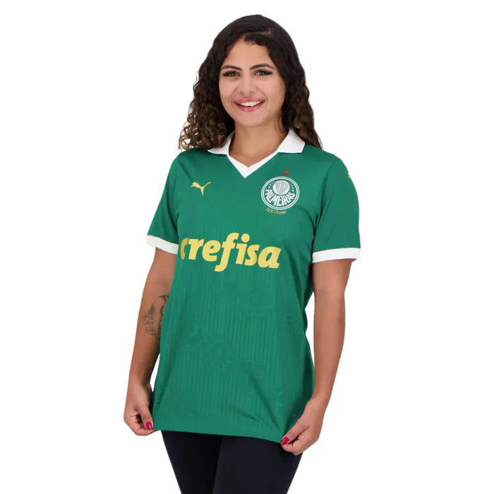 Camisa Palmeiras Titular 24/25 - Puma Torcedor Feminina