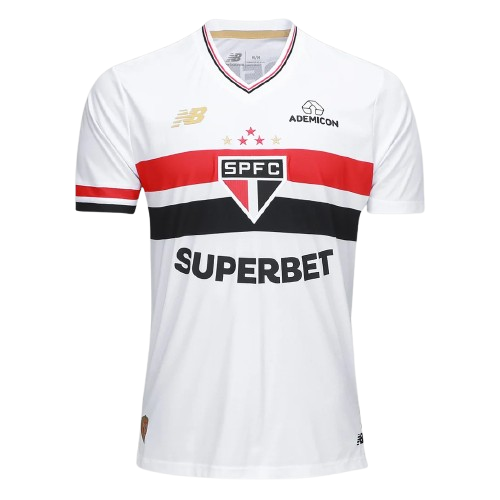 Camisa São Paulo Titular 25/26 - NB Torcedor Masculina Lançamento