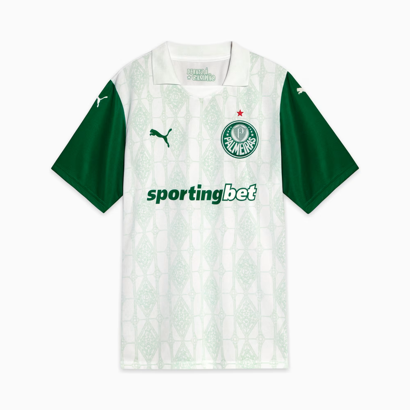 Camisa Palmeiras Reserva 25/26 - Puma Torcedor Masculina Lançamento