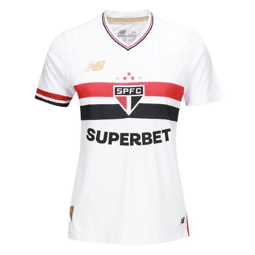Camisa São Paulo Home 25/26 - NB Feminina