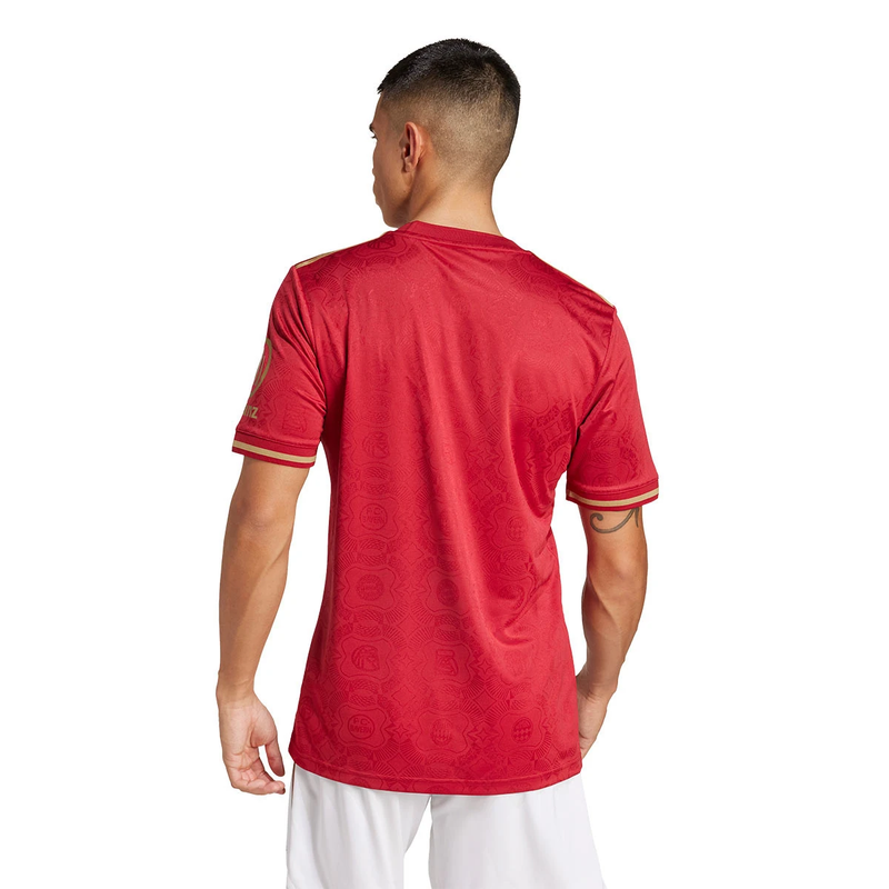 Camisa Bayern De Munique 125 Anos Vermelha 25/26 - Adidas Torcedor Masculina