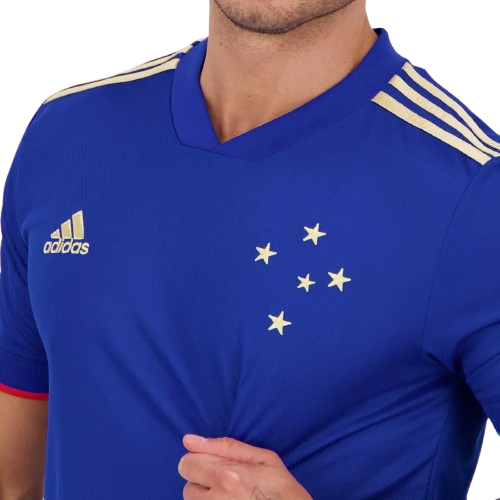 Camisa Cruzeiro Centenário Azul 21/22 - Adidas Torcedor Masculina
