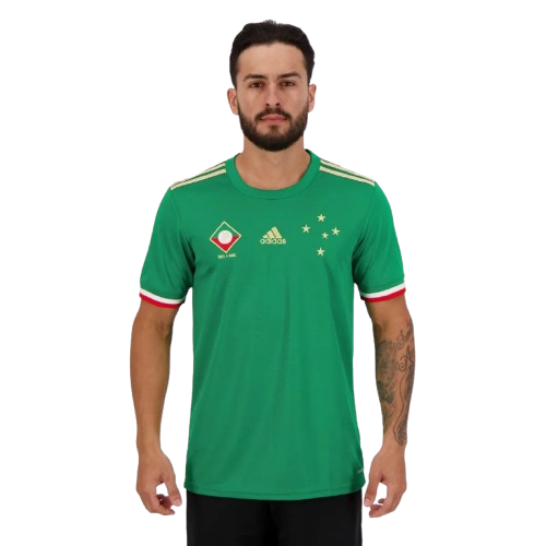 Camisa Cruzeiro Centenário Verde 21/22 - Adidas Torcedor Masculina