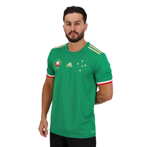 Camisa Cruzeiro Centenário Verde 21/22 - Adidas Torcedor Masculina