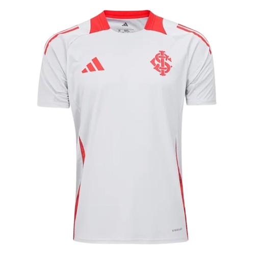 Camisa Internacional Treino Branca 25/26 - Adidas Torcedor Masculina