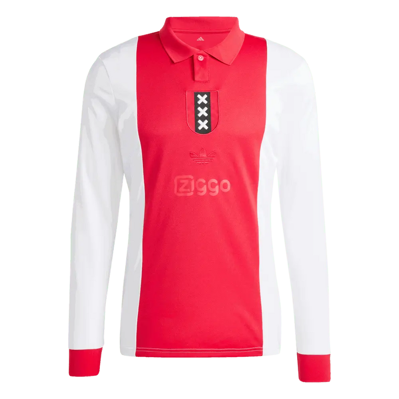 Camisa Ajax Edição 125 Anos Manga Longa - Versão Torcedor 25/26