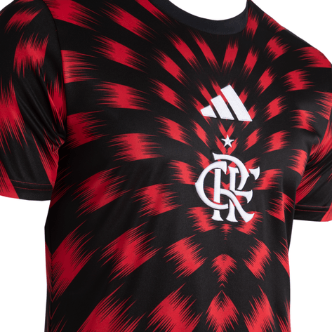 Camisa Flamengo Pré Jogo 25/26 - Versão Torcedor