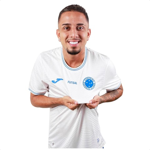 Camisa Cruzeiro Reserva 2025 Futsal - Joma Torcedor Masculina