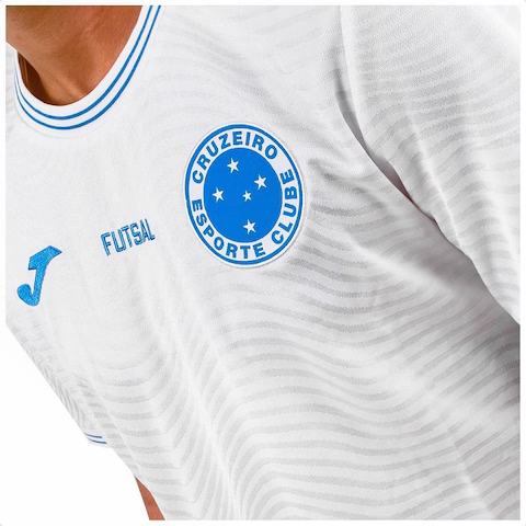 Camisa Cruzeiro Reserva 2025 Futsal - Joma Torcedor Masculina