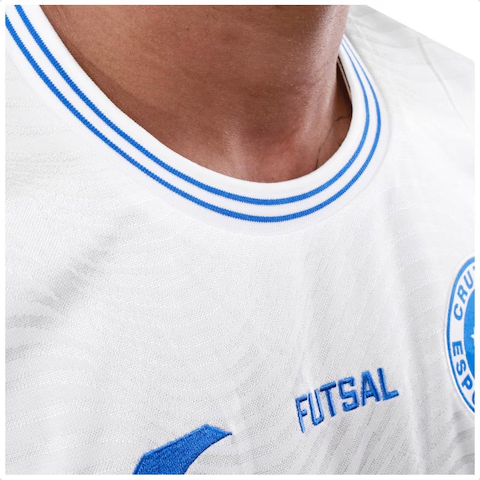 Camisa Cruzeiro Reserva 2025 Futsal - Joma Torcedor Masculina