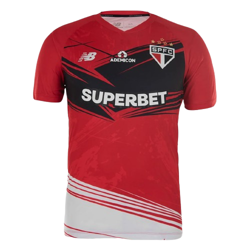 Camisa São Paulo Goleiro 25/26 Vermelha - NB Torcedor Masculina