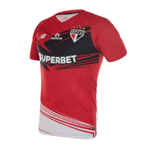Camisa São Paulo Goleiro 25/26 Vermelha - NB Torcedor Masculina