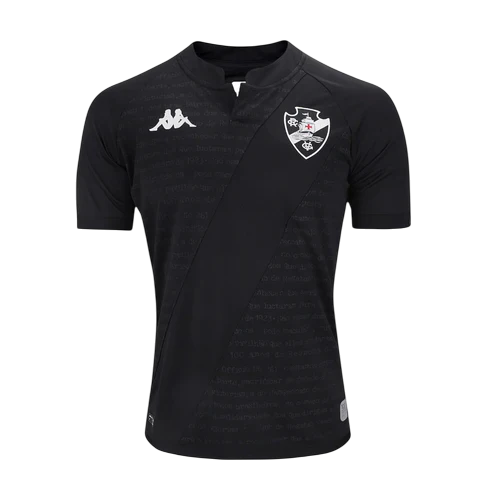 Camisa Vasco III Preta 24/25 - Kappa Torcedor Masculina
