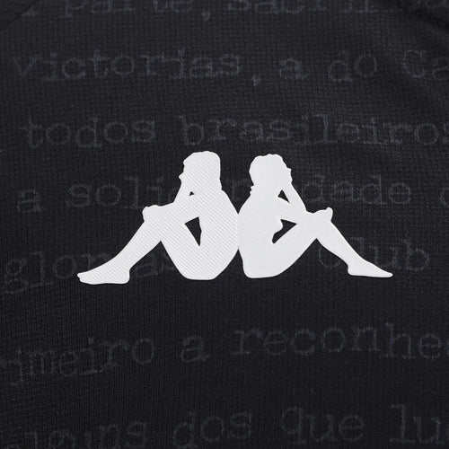 Camisa Vasco III Preta 24/25 - Kappa Torcedor Masculina
