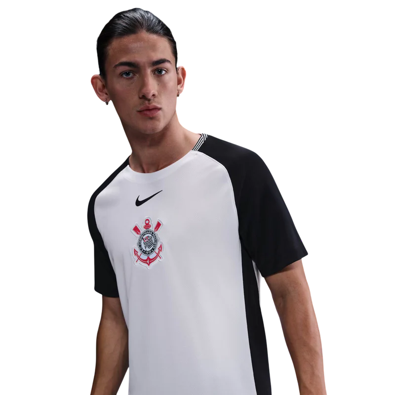 Camisa Corinthians Home 25/26 - Nike Versão Torcedor Masculina