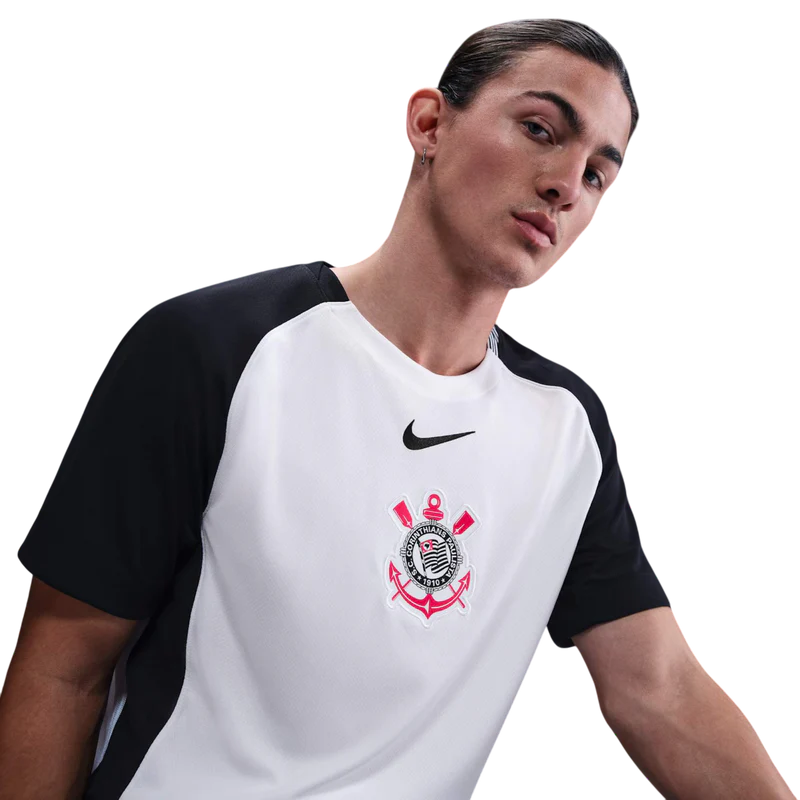 Camisa Corinthians Home 25/26 - Nike Versão Torcedor Masculina