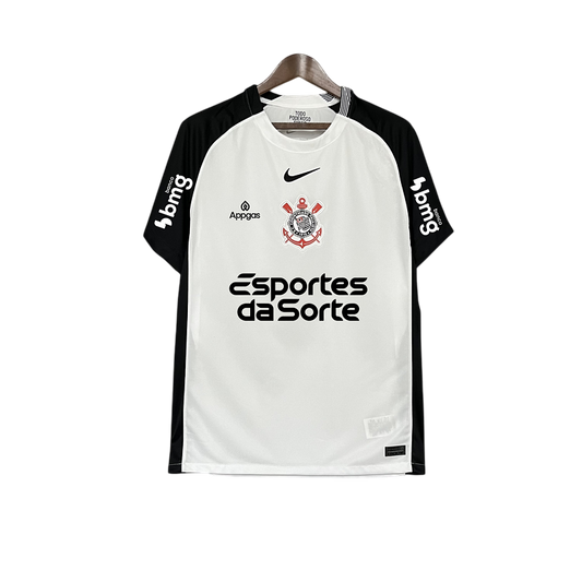 Camisa Corinthians Home Todos Patrocínios 25/26 - Versão Torcedor