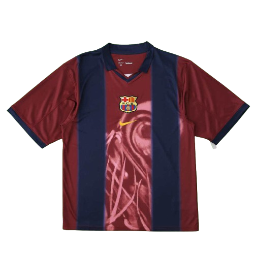 Camisa Barcelona x Travis Scott 24/25 - Nike Retrô Masculina